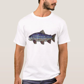Camiseta Salmones azules