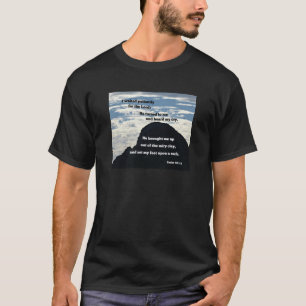 Camiseta Salmos 40:12 esperé pacientemente por el Señor...