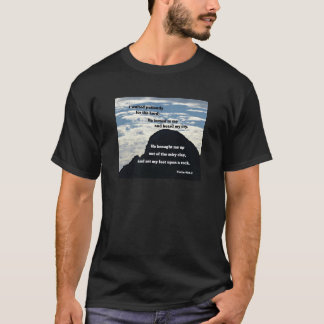 Camiseta Salmos 40:12 esperé pacientemente por el Señor...