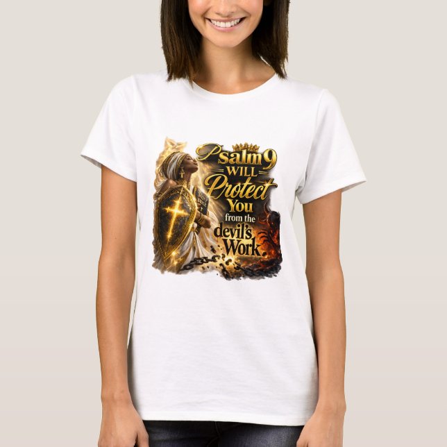 Camiseta Salmos 9  (Anverso)