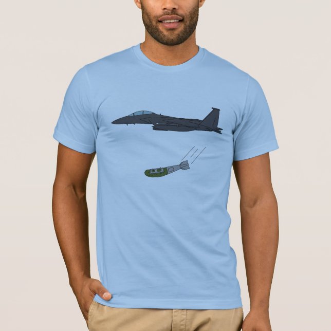 Camiseta Salmuera de F-15E JDAM (Anverso)