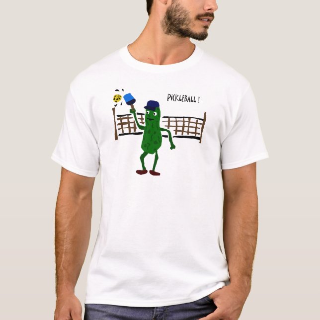 Camiseta Salmuera que juega arte del primitivo de (Anverso)