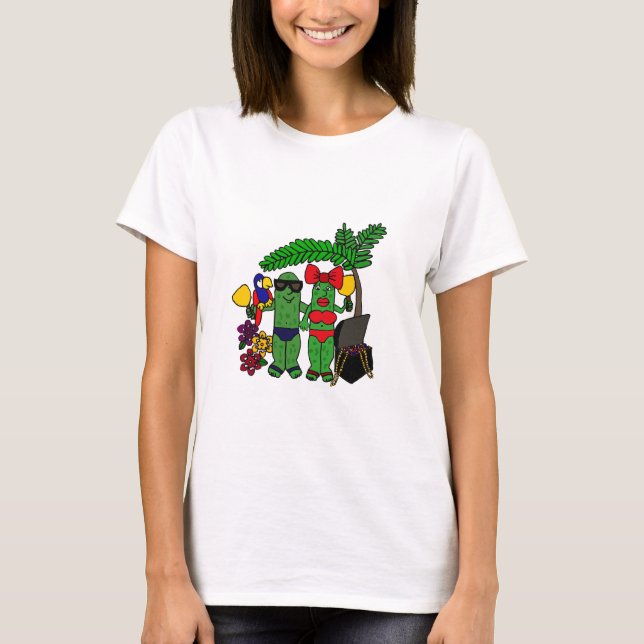 Camiseta Salmueras en paraíso (Anverso)