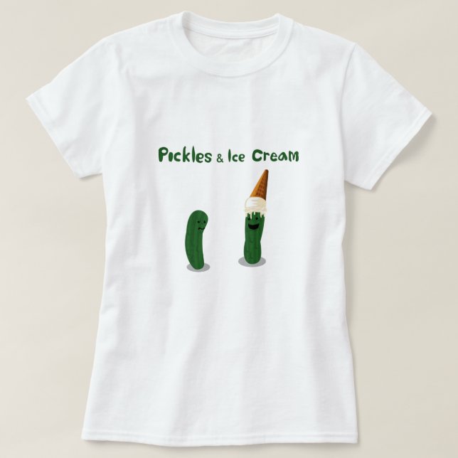 Camiseta Salmueras y helado: Embarazo (Diseño del anverso)