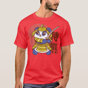 Camiseta Salmurai de oso panda blanco (2)