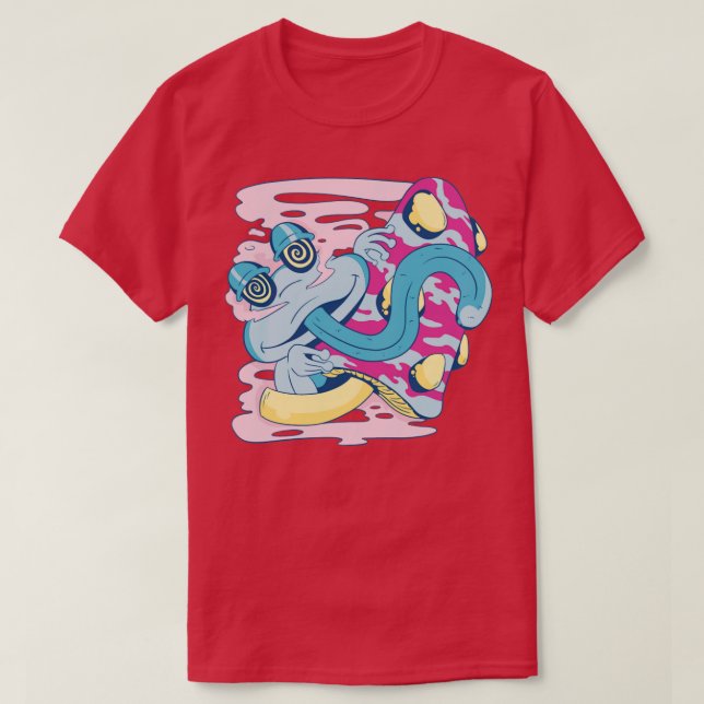 Camiseta Salmus trippy (Diseño del anverso)