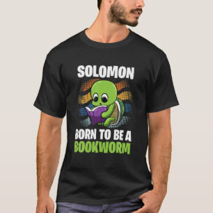 Camiseta Salomón - Nacido para ser un gusano de biblioteca