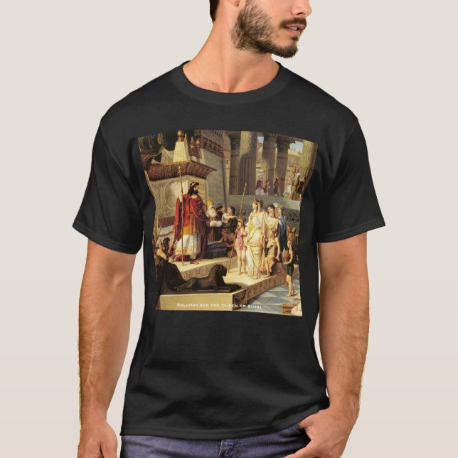 Camiseta Salomón y la reina de Sheba - Giovanni De Min (Anverso)