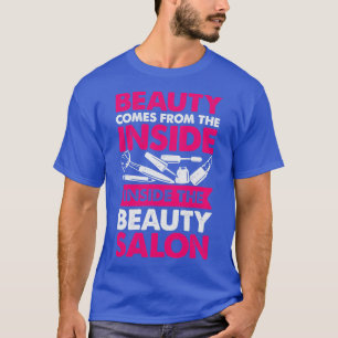Camiseta Salón de belleza maquillaje Artista Cosmetólogo re