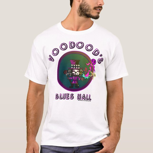 Camiseta Salón de Blues Voodoods (Anverso)