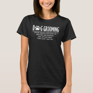 Camiseta Salon de cultivo de pelo de perro de definición de