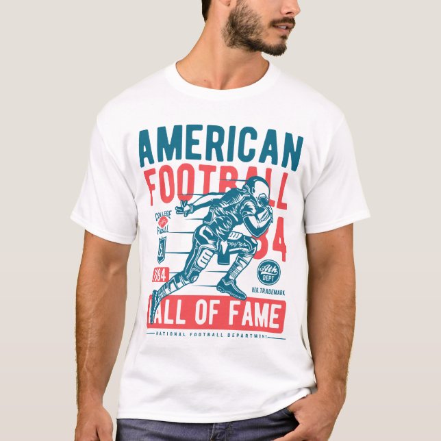 Camiseta Salón de la Fama del Fútbol Americano (Anverso)