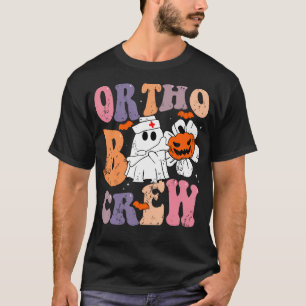 Camiseta Salón de la Fundición Ortho Boo Crew Ghost Pumpkin