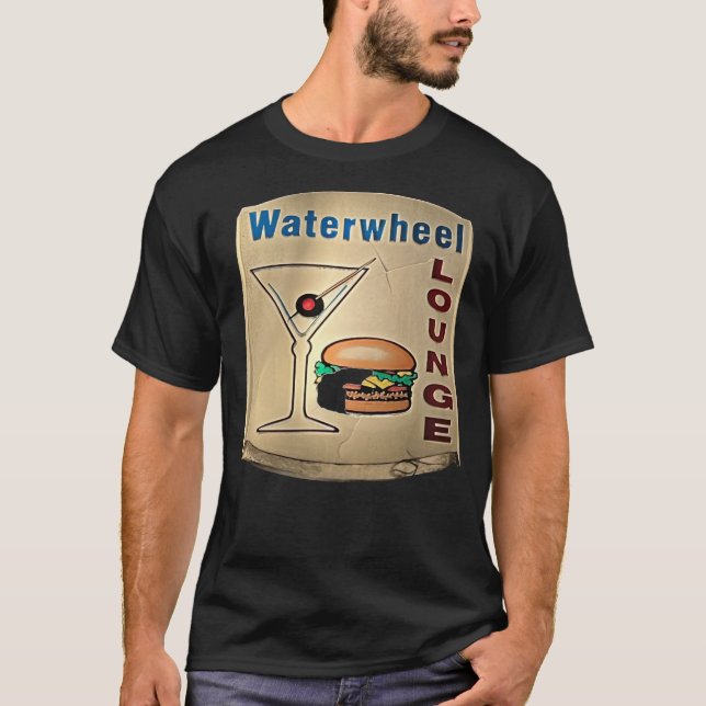 Camiseta Salón de la rueda de agua, Ballard, WA (Anverso)