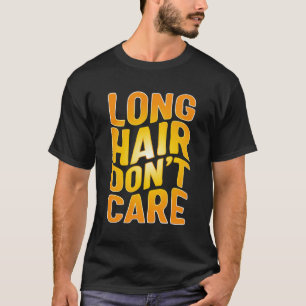 Camiseta Salón de peluquería para mujeres de Long Hair Funn
