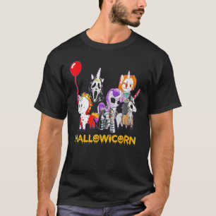 Camiseta Salón de personajes de horror de disfraces de unic