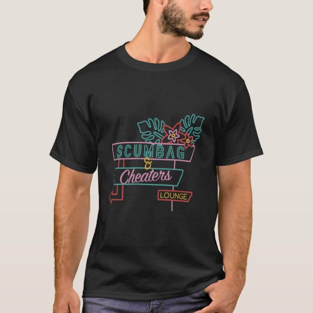 Camiseta Salón De Scumbag Y Cheaters (Anverso)