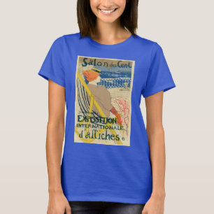 Camiseta Salon des Cents de Toulouse Lautrec, Art Nouveau