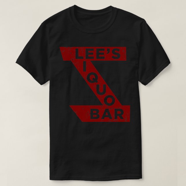 Camiseta Salón Lees Liquor (Diseño del anverso)