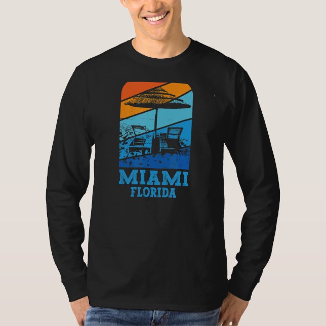 Camiseta Salón Miami Florida Beach (Anverso)