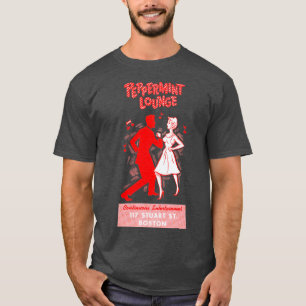 Camiseta Salón Peppermint de los años 60 en Boston