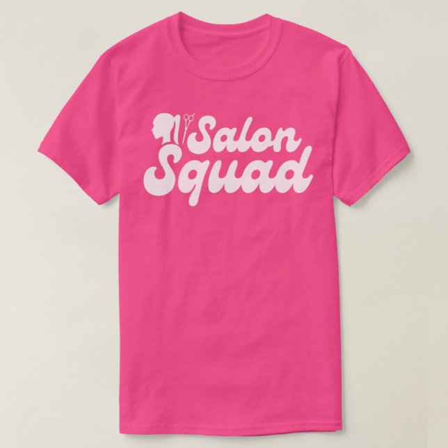 Camiseta Salon Squad Hairdresser Regalo 2 (Diseño del anverso)