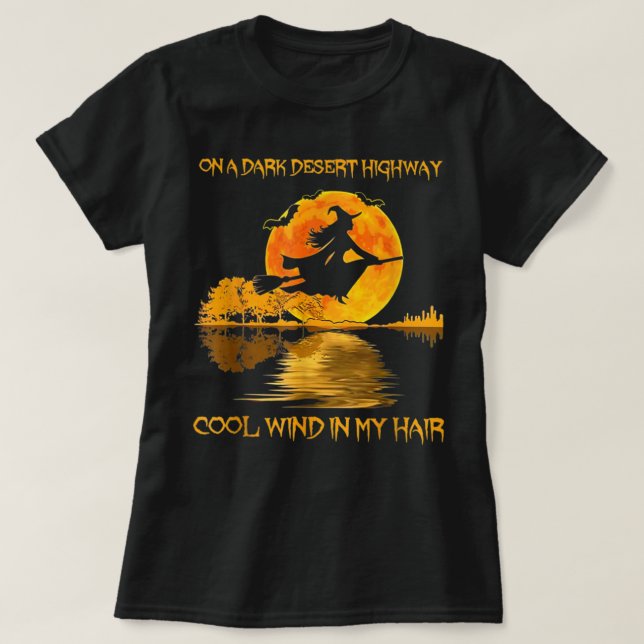 Camiseta Salones De Viaje De Brujas En El Salón De Las Auto (Diseño del anverso)