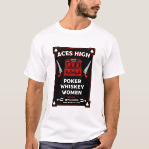 Camiseta Saloon de Cowboy American Frontier