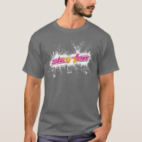 Salpicadura blanca de la pintura de Shortee