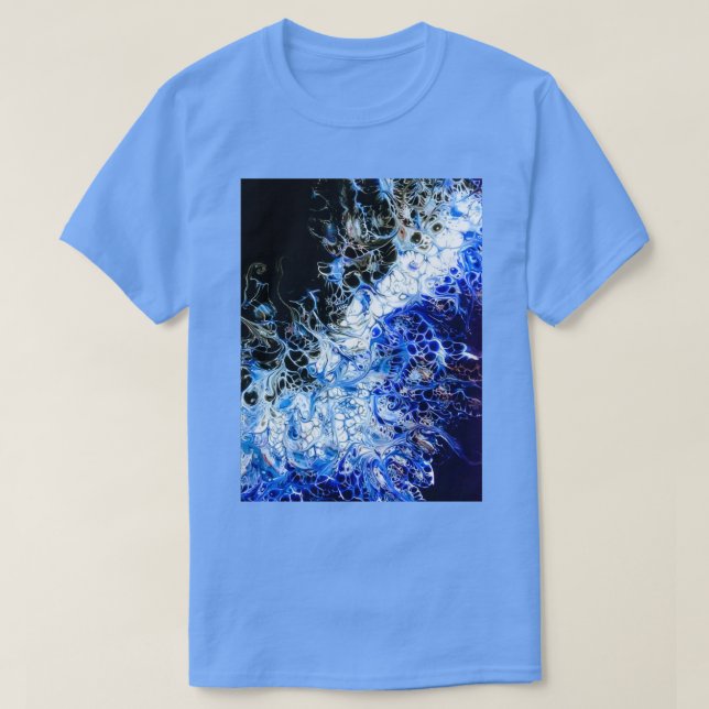 Camiseta salpicadura de agua (Diseño del anverso)