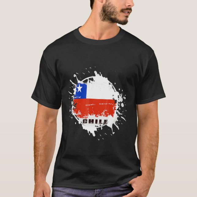 Camiseta Salpicadura de Chile (Anverso)