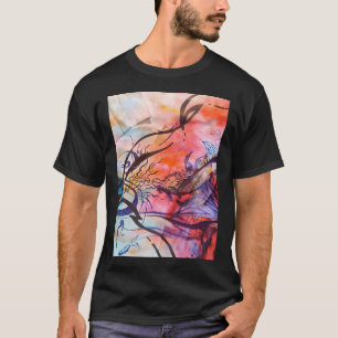 Camiseta Salpicadura de Color