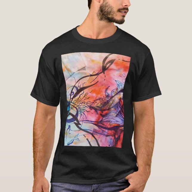 Camiseta Salpicadura de Color (Anverso)