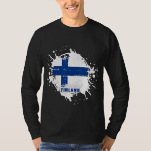 Camiseta Salpicadura de Finlandia
