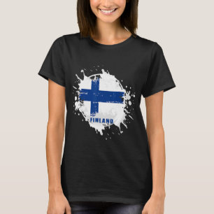 Camiseta Salpicadura de Finlandia