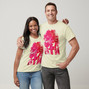 Camiseta Salpicadura de frambuesa