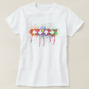 Camiseta Salpicadura de la flecha