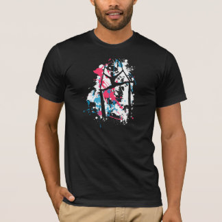 Camiseta Salpicadura de las fracturas