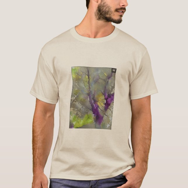 Camiseta Salpicadura de lavanda (Anverso)
