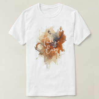 Camiseta Salpicadura de otoño abstracta