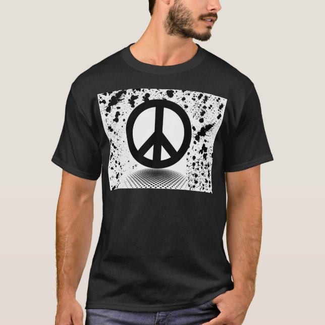 Camiseta Salpicadura de Peacesign (Anverso)