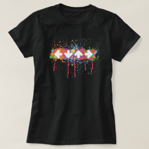 Camiseta Salpicadura del arco iris