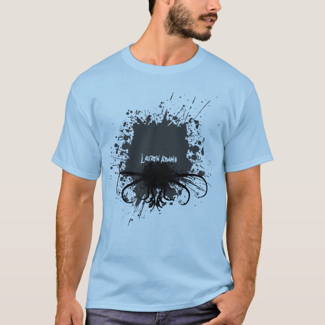 Camiseta Salpicadura en para hombre ligero (Anverso)