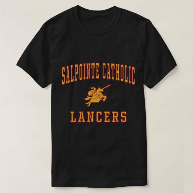 Camiseta Salpointe Lancers de la escuela secundaria católic (Diseño del anverso)