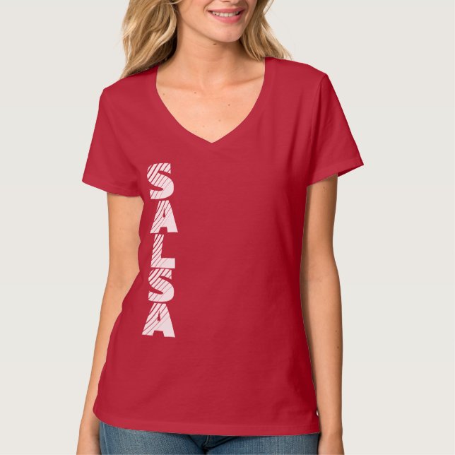 Camiseta Salsa (Anverso)