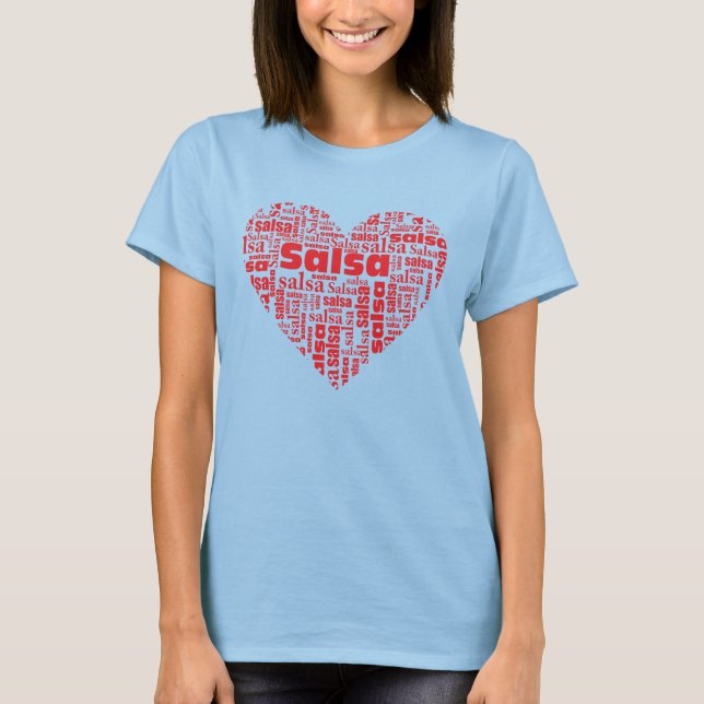 Camiseta Salsa (Anverso)