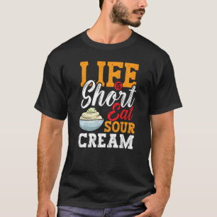 Camiseta Salsa agria de crema Vegan Dip Onip Buceando Comid