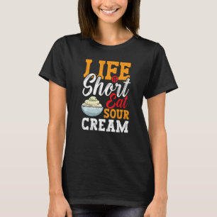 Camiseta Salsa agria de crema Vegan Dip Onip Buceando Comid