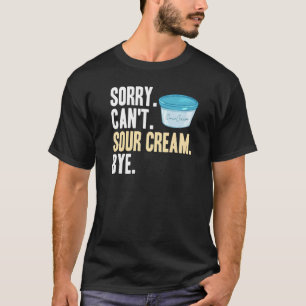 Camiseta Salsa agria de crema Vegan Dip Onip Buceando Comid