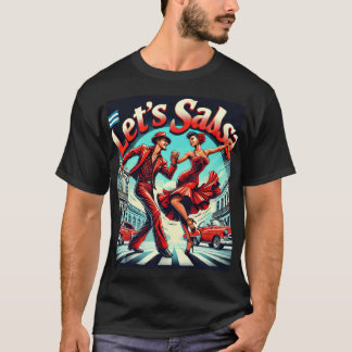 Camiseta Salsa audaz y vibrante Salsa Dance T-Shirt